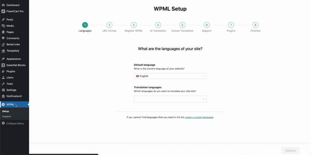 Translate Flexia Theme With WPML